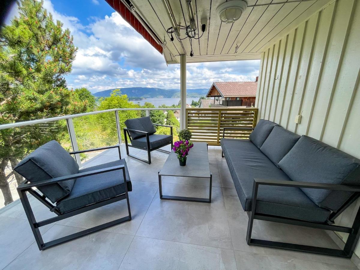 Leilighet Med Flott Uteplass Ulefoss Ngoại thất bức ảnh