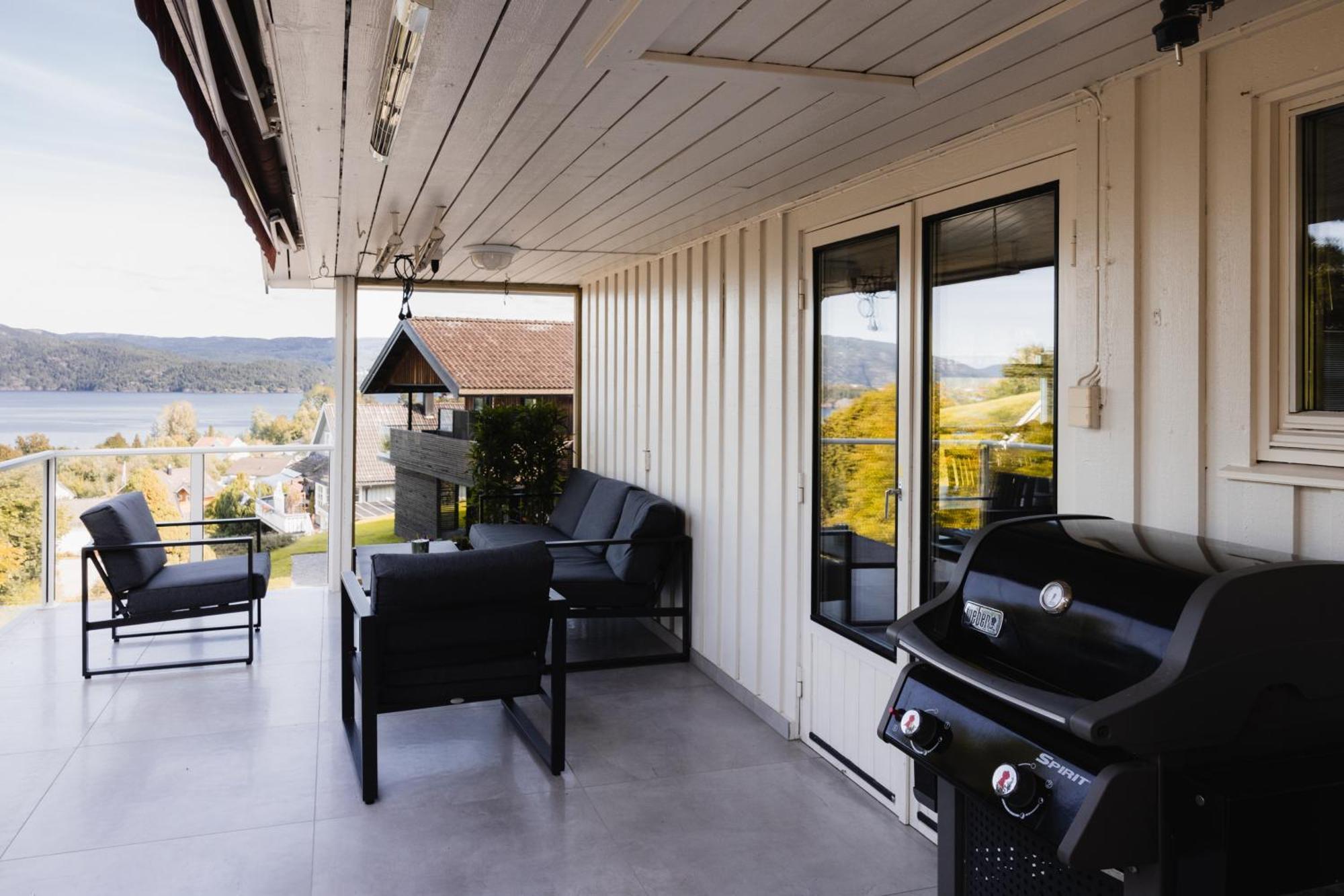Leilighet Med Flott Uteplass Ulefoss Ngoại thất bức ảnh