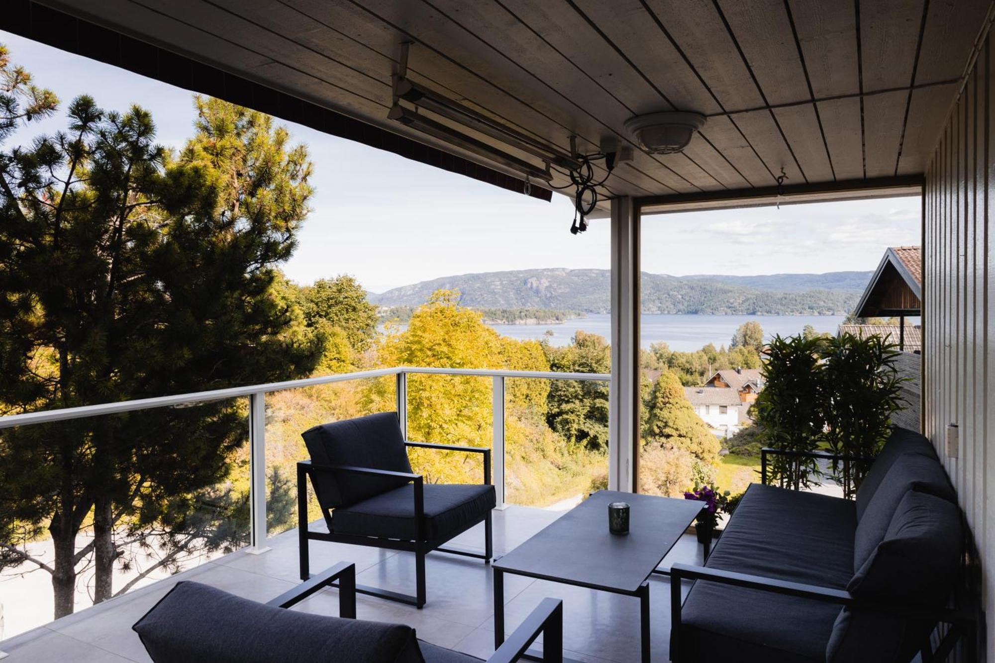 Leilighet Med Flott Uteplass Ulefoss Ngoại thất bức ảnh